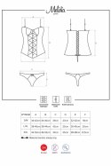 Melidia gorset i stringi