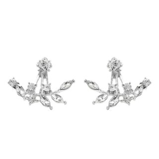 KOLCZYKI GAŁĄZKI ZA UCHO K179 SREBRO