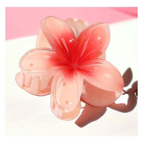 Spinka do włosów klamra XL kwiat ombre 7x8cm SP269R