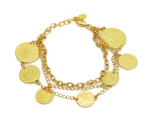 Bransoletka z wielu łańcuszków