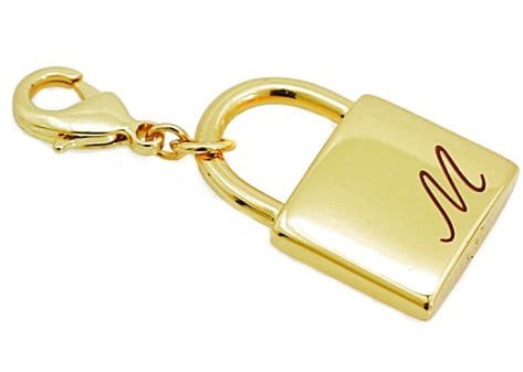 Kłódeczka sama zawieszka z grawerem (4.5cm)