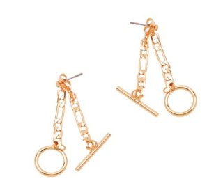 Kolczyki łańcuszek