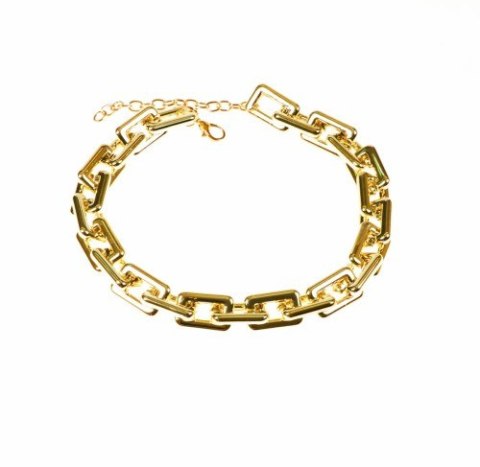 Łancuszek o dużym splocie