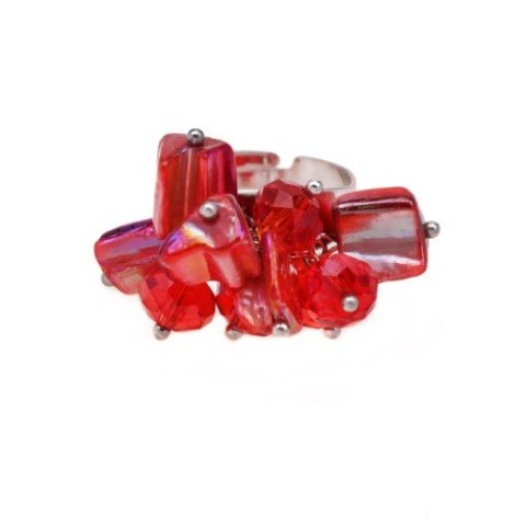 Pierścionek czerwony