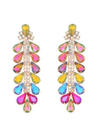 Kolczyki długie z cyrkoniami