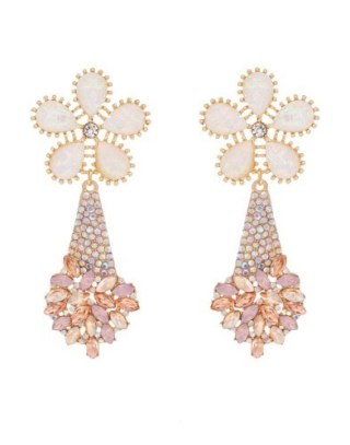 Kolczyki długie z cyrkoniami