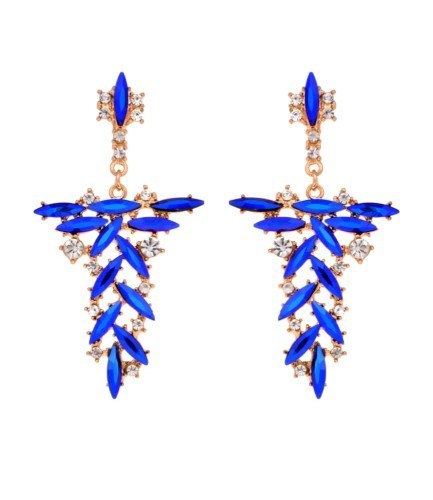 Kolczyki długie z cyrkoniami