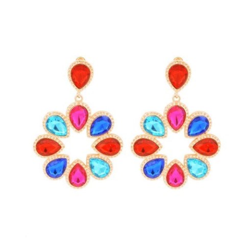 Kolczyki lśniące cyrkonie