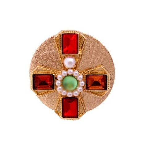 Pierścionek z kamieniami