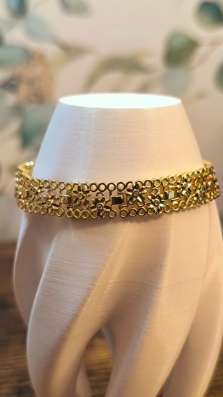 AŻUREK KÓŁECZKA – Bransoletka ażurowa