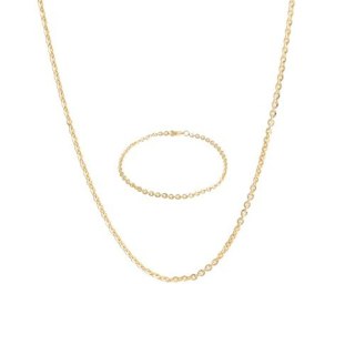 Komplet, delikatne, okragłe ogniwa 7