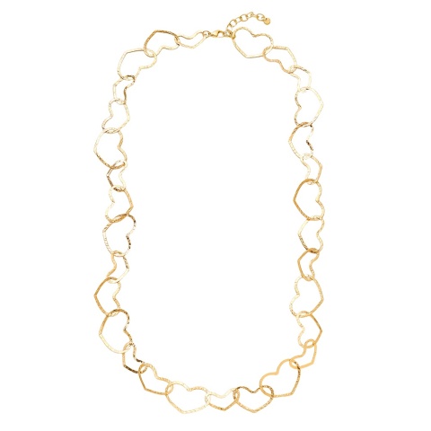 Naszyjnik duże serca