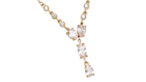 Naszyjnik z kryształkami