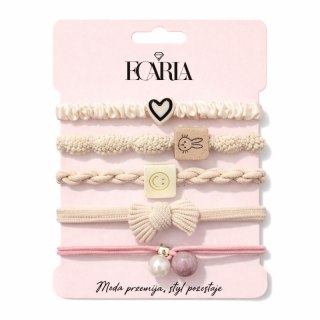 Zestaw frotek gumek 5w1 na plakietce GUM193