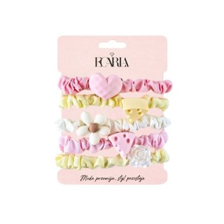 Zestaw frotek gumek 5w1 na plakietce Sweet GUM127